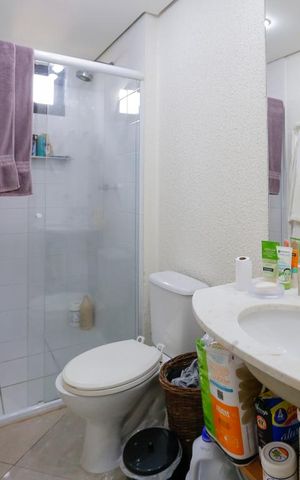 Apartamento à venda com 42m², 1 quarto e 1 vaga Apartamento à venda com 42m², 1 quarto e 1 vagaBanheiro