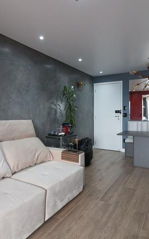 Studio à venda com 38m², 1 quarto e 1 vagaSala