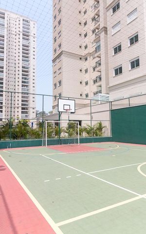 Studio à venda com 38m², 1 quarto e 1 vagaQuadra poliesportiva