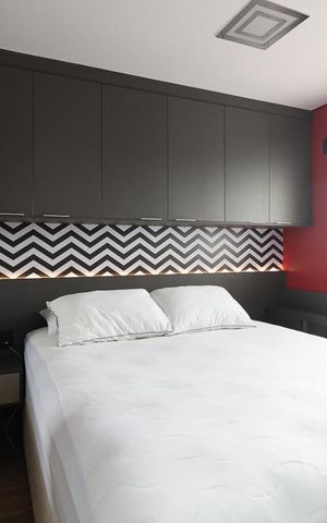 Studio à venda com 38m², 1 quarto e 1 vagaQuarto