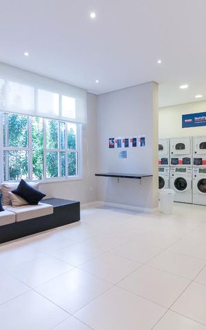 Studio à venda com 38m², 1 quarto e 1 vagaLavanderia