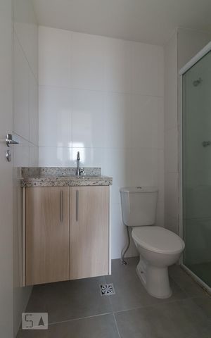 Apartamento para alugar com 64m², 2 quartos e 1 vagaBanheiro quarto 2 suíte