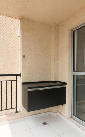 Apartamento para alugar com 64m², 2 quartos e 1 vagaVaranda