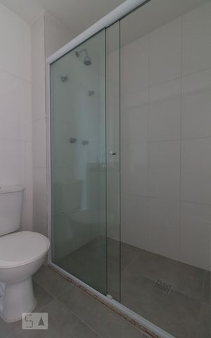 Apartamento para alugar com 64m², 2 quartos e 1 vagaBanheiro quarto 2 suíte