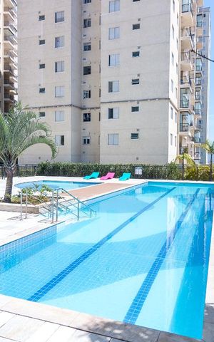 Apartamento para alugar com 64m², 2 quartos e 1 vagaPiscina