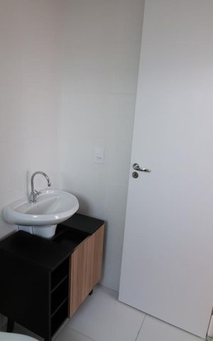 Apartamento à venda com 27m², 1 quarto e sem vagaBanheiro suite
