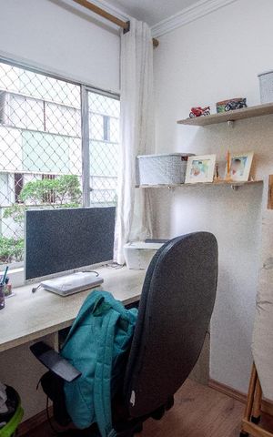 Apartamento à venda com 74m², 2 quartos e 1 vagaEscritório