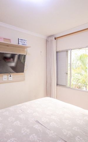 Apartamento à venda com 74m², 2 quartos e 1 vagaQuarto 2