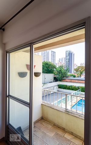 Apartamento para alugar com 50m², 1 quarto e 1 vaga Apartamento para alugar com 50m², 1 quarto e 1 vagaVaranda
