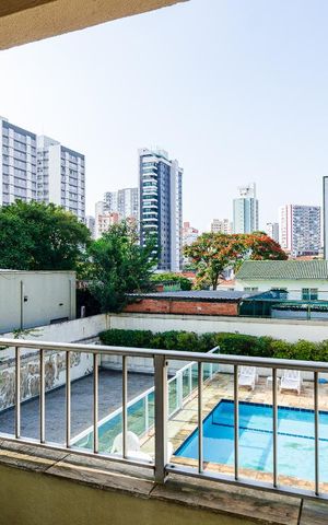 Apartamento para alugar com 50m², 1 quarto e 1 vaga Apartamento para alugar com 50m², 1 quarto e 1 vagaVaranda