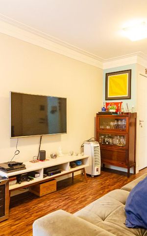 Apartamento para alugar com 57m², 2 quartos e 2 vagas Apartamento para alugar com 57m², 2 quartos e 2 vagasSala