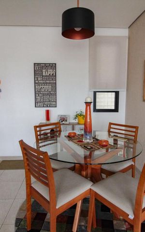 Apartamento à venda com 64m², 1 quarto e 1 vagasala jantar