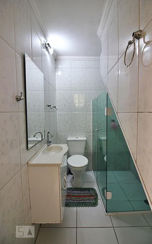 Casa à venda com 256m², 3 quartos e 2 vagasBanheiro do Quarto 1 - Suíte