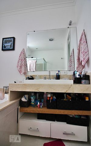 Apartamento à venda com 230m², 4 quartos e 3 vagasBanheiro do  Quarto 1 - Suíte