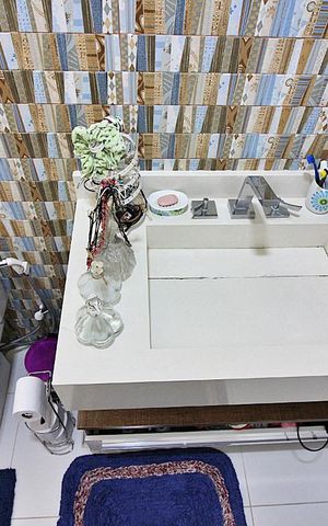 Apartamento à venda com 230m², 4 quartos e 3 vagasBanheiro do Quarto 4 - Suíte