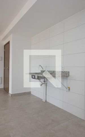 Apartamento à venda com 46m², 2 quartos e 1 vagaCozinha e Área de Serviço