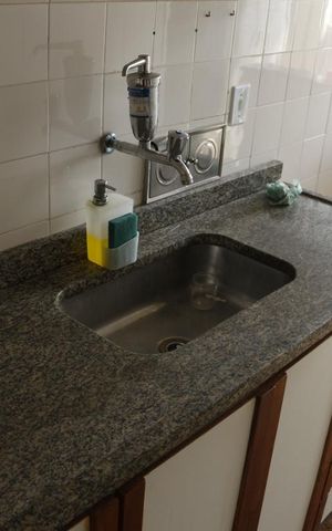Apartamento à venda com 64m², 2 quartos e 1 vagaCozinha - Torneira