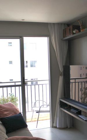 Apartamento para alugar com 49m², 2 quartos e 2 vagas Apartamento para alugar com 49m², 2 quartos e 2 vagasSala