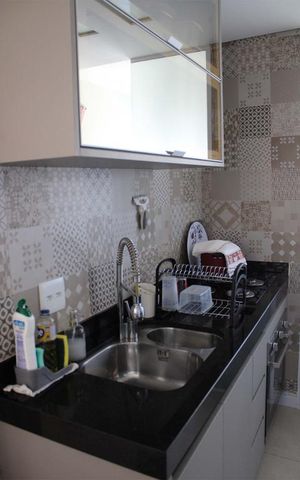 Apartamento para alugar com 49m², 2 quartos e 2 vagas Apartamento para alugar com 49m², 2 quartos e 2 vagasCozinha