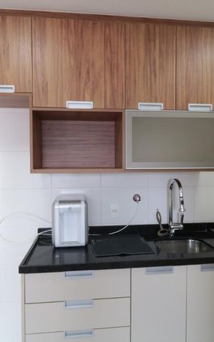 Apartamento à venda com 49m², 1 quarto e 1 vagaCozinha - Armários
