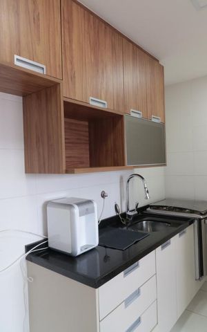 Apartamento à venda com 49m², 1 quarto e 1 vagaCozinha