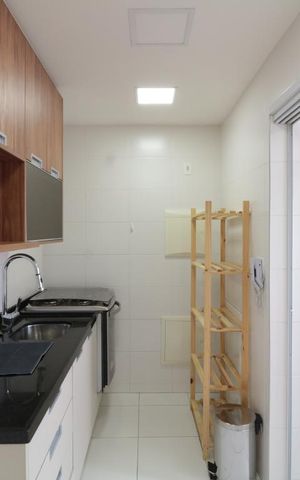 Apartamento à venda com 49m², 1 quarto e 1 vagaCozinha