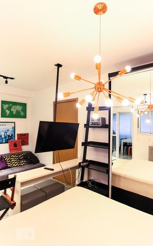 Apartamento à venda com 40m², 1 quarto e 1 vagaQuarto