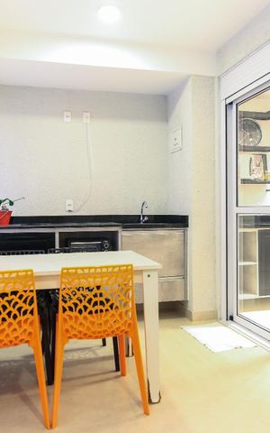 Apartamento à venda com 40m², 1 quarto e 1 vagaVaranda