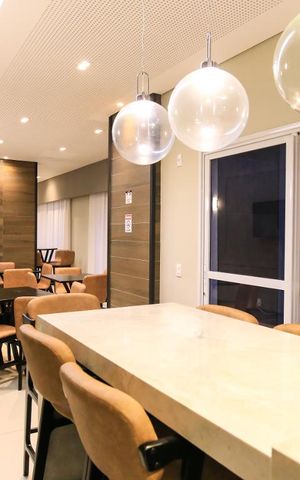 Apartamento à venda com 40m², 1 quarto e 1 vagaÁrea comum - Salão de festas
