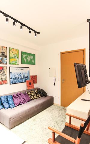 Apartamento à venda com 40m², 1 quarto e 1 vagaSala