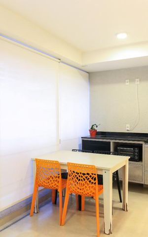 Apartamento à venda com 40m², 1 quarto e 1 vagaVaranda