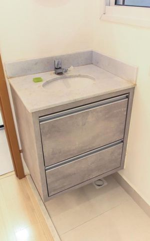 Apartamento à venda com 40m², 1 quarto e 1 vagaBanheiro