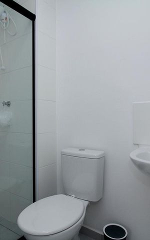 Apartamento à venda com 30m², 1 quarto e sem vaga Apartamento à venda com 30m², 1 quarto e sem vagaBanheiro Suíte
