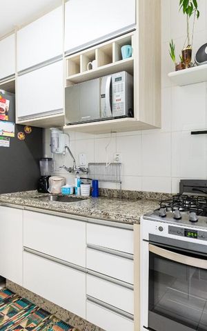 Apartamento à venda com 68m², 2 quartos e 2 vagas Apartamento à venda com 68m², 2 quartos e 2 vagasCozinha