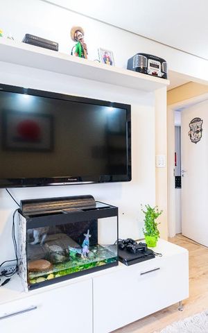 Apartamento à venda com 68m², 2 quartos e 2 vagas Apartamento à venda com 68m², 2 quartos e 2 vagasSala