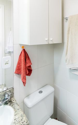 Apartamento à venda com 68m², 2 quartos e 2 vagas Apartamento à venda com 68m², 2 quartos e 2 vagasBanheiro da Suíte