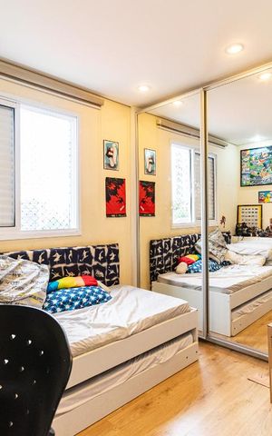 Apartamento à venda com 68m², 2 quartos e 2 vagas Apartamento à venda com 68m², 2 quartos e 2 vagasQuarto 2