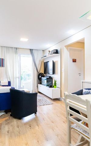 Apartamento à venda com 68m², 2 quartos e 2 vagas Apartamento à venda com 68m², 2 quartos e 2 vagasSala