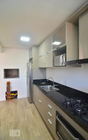 Apartamento à venda com 52m², 1 quarto e 2 vagasCozinha