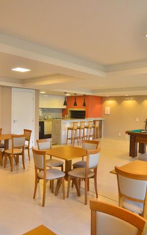 Apartamento à venda com 52m², 1 quarto e 2 vagasSalão de festas