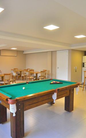 Apartamento à venda com 52m², 1 quarto e 2 vagasSalão de festas