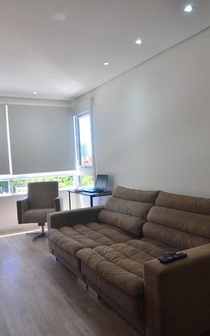 Apartamento à venda com 52m², 1 quarto e 2 vagasSala