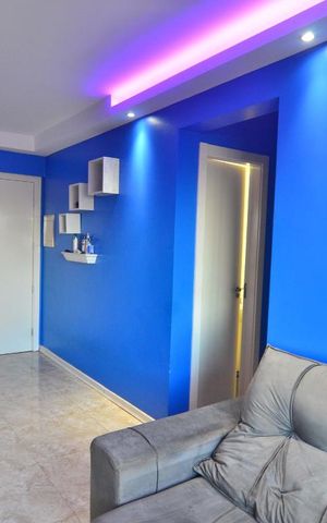 Apartamento à venda com 56m², 2 quartos e 1 vagaSala
