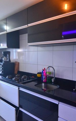 Apartamento à venda com 56m², 2 quartos e 1 vagaCozinha