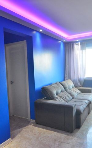 Apartamento à venda com 56m², 2 quartos e 1 vagaSala