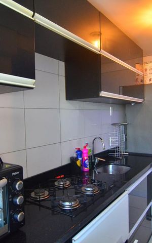 Apartamento à venda com 56m², 2 quartos e 1 vagaCozinha