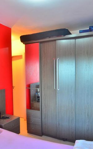 Apartamento à venda com 56m², 2 quartos e 1 vagaQuarto 2