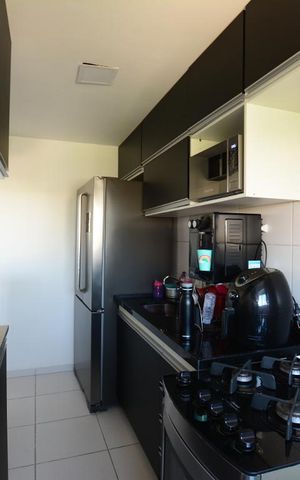 Apartamento para alugar com 60m², 2 quartos e 1 vagaCozinha e Área de Se