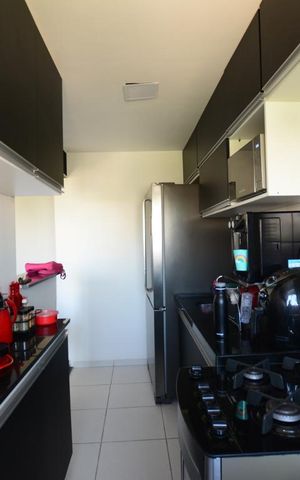 Apartamento para alugar com 60m², 2 quartos e 1 vagaCozinha e Área de Se