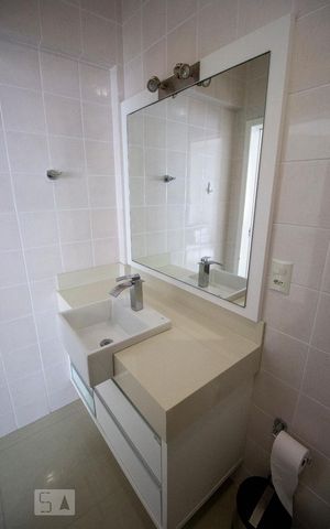 Apartamento para alugar com 110m², 3 quartos e 2 vagasBanheiro da suíte